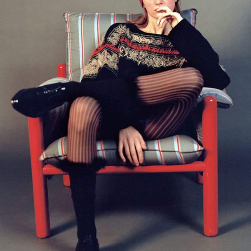 AWESOME NEEDS OVER FIT KNIT HAT_RED