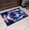 Custom Name Wolf Printed Carpet,Rug for Office Chair Living Room Bedroom Kitchen Room Decor Gifts.