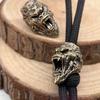 Roaring Gorilla Brass Knife Bead EDC Outdoor DIY Accessories Woven Lanyard Pendant Jewelry Punk Bracelet Charms