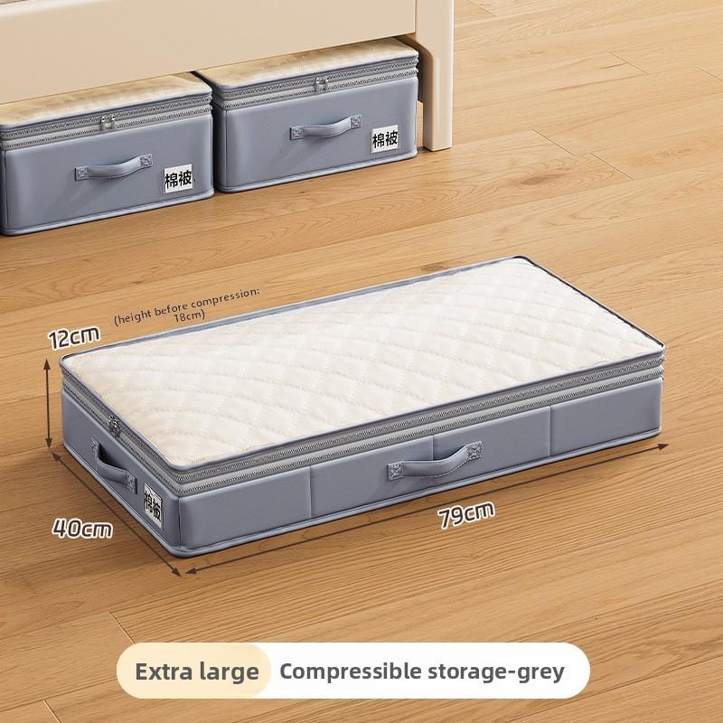 Bed Under Storage Box With Transparent Lid Collapsible For Clothes And Toys