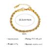 Minimalist Stainless Steel Cable Chain Bracelet for Women - European & American Style