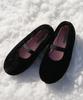 Victoria Shoes Casa Soft Fur Banding Pello (1048106-Negro)