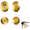 TOSTEM Door Lock Set Grace Gold (Yushin W-Cylinder) Z-2A1-DDTC