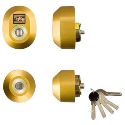 TOSTEM Door Lock Set Grace Gold (Yushin W-Cylinder) Z-2A1-DDTC
