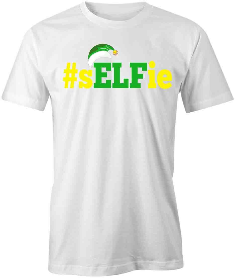 #SELFIE TShirt Tee Short-Sleeved Cotton HOLIDAY ELF CLOTHING S1WCA171 XXXXL