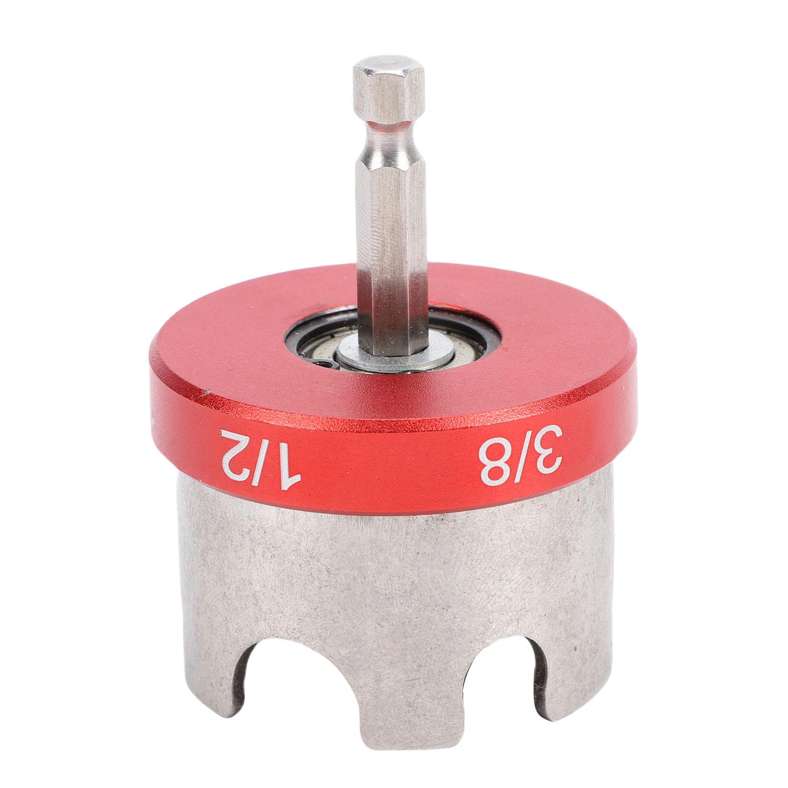 

Nut Spinning Drill Attachment Hex Shank Nut Driver Extractor for 1/4 3/8 1/2 Inch Threaded Rods Fast Removal Socket Wrench Tool