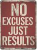 Fitnessstudio Blechschild Fitness Sport Metallblechschilder Keine Ausreden Nur Ergebnisse Schild Fitnessstudio Inspirierende Zitate Wandkunst Fitnessstudio Motivation Motivati