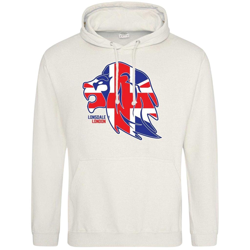 Lonsdale Mens The Original Logo Hoodie