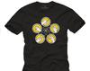 Funny Gifts for Nerds and Gamer - Mens Sheldon T-Shirt - Big Bang Tees for Geek Lizard Spock Black Size S-XXXXXL