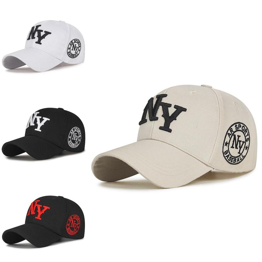 Ny Baseball Embroidered Cap Men Women Unisex Outdoor Cap Minimalist Hip Hop
