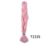 Große Menge auf Lager 24 Zoll 80g Weiche Seidige Synthetische Haarverlängerungen für Häkelzöpfe Haarherstellung Jumbo Braiding Synthetisch