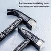 Multipurpose Craftsmen Building Hammer Tool with Ergonomic Nonslip Handle for Woodworking Renovations Outdoor Indoor Use