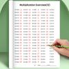 Primary School Second Grade Multiplication Division Practice Workbook