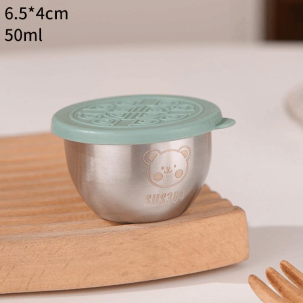 Reusable Storage Containers 304 Stainless Steel Dipping Dish New Sauce Cup  Food Storage