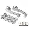 1Set Universal Car Window Handle Winder Riser Replacement Winder Crank Riser Window Handles Aluminum Alloy