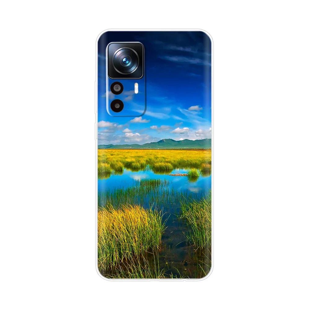 For Xiaomi 12T Pro Case Silicone Fashion Painted Soft Phone Case For Xiaomi 12T Case Back Cover For Xiomi Mi 12T Pro 12 T Bumper