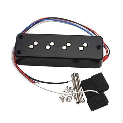 4 Strings Bass Double Coil Pickup Musical Instruments Part Replacement for Rehearsal