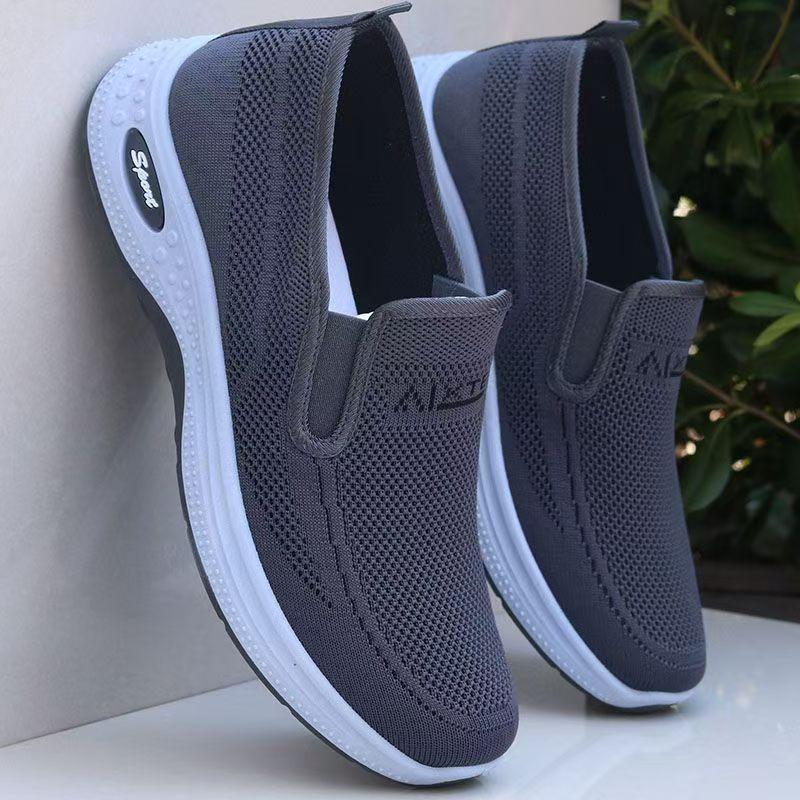 Summer mesh shoes breathable thin casual shoes sports shoes soft-soled walking shoes