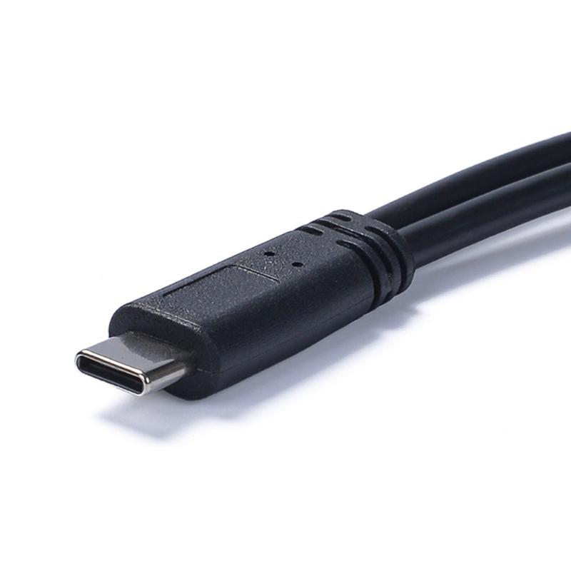 USB C to USB Female and Male OTG Adapter Cable with Charging Function for Phones Tablets for Mouse Keyboards Disk