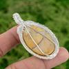 Oval Natural Brecciated Mookaite Sterling Silver Wire Wrap Wife Pendant Jewelry