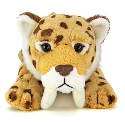 Carolata Tiger Plush Toy Realistic Animal Toy Doll Gift Present Birthday Christmas Present Saber-toothed (Nestling Series/Soft Touch) (Twice Tested) /