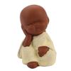 Keramik-Ornamente Mönch Kleine Buddha-Statue Mönch-Figur Handwerkskunst Dekoration
