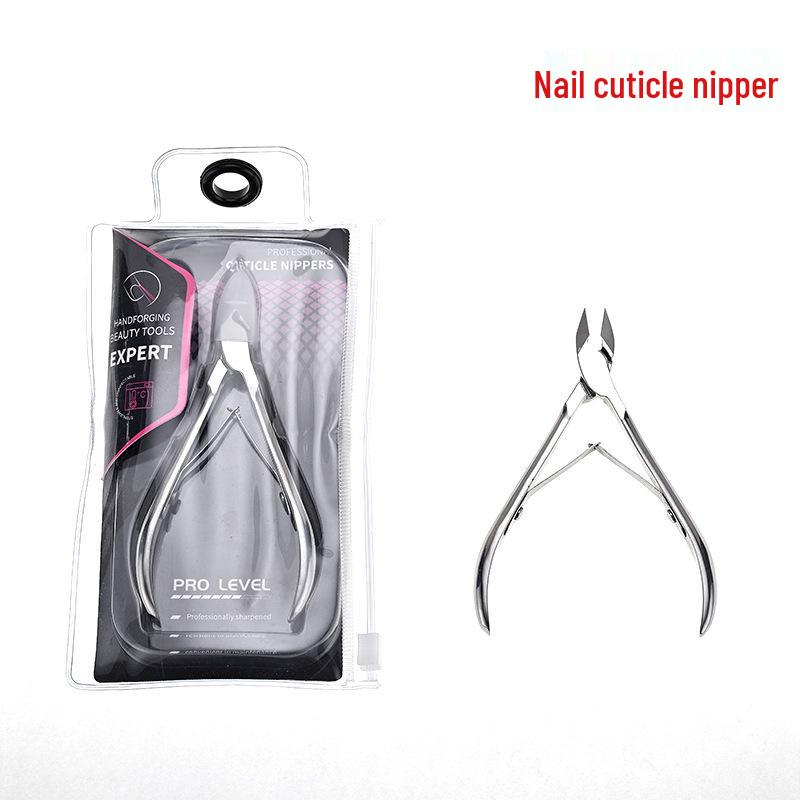 Sharp Stainless Steel Cuticle Nippers, Russian Style - Top Manicurist Recommendation