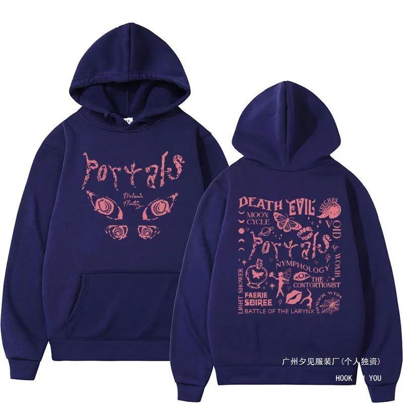 Melanie Martinez Portals Graphic Hoodie Fashion Vintage Men Unisex Printed Hooded Street Wear Hooded Shirt Pullover Sportswear