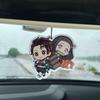 Demon Slaye Air Freshener Tanjirou Nezuko Car Home Creative Aroma Difusers In-Car Room Deodorant Perfume Pendant for Party Gifts