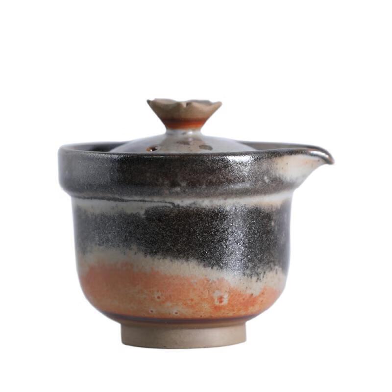 Ручная работа Дзен Грубая Керамика Чайник с ручкой для руки