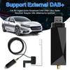 European EU AU DAB + Antenna  USB Adapter Digital Audio Broadcast  Android Car Radio Stereo Receiver Player