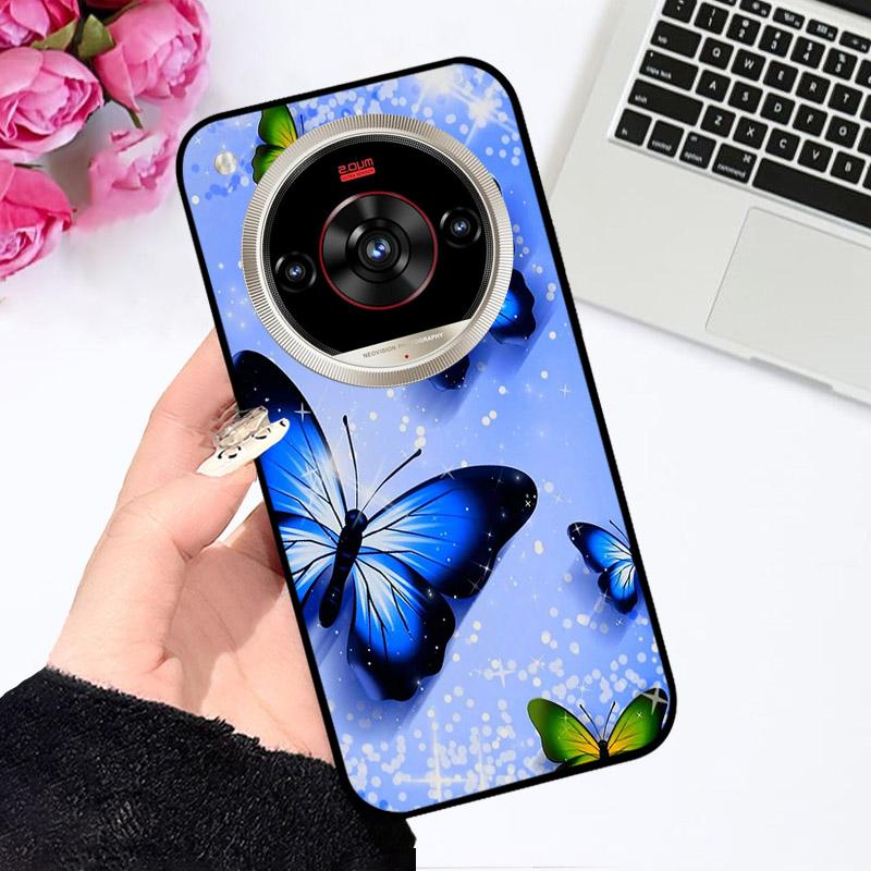 Etui na Nubia Focus 2 Ultra Z2463N 6.8" Miękki Silikon TPU Pokrowiec na Telefon dla ZTE Nubia Focus2 Ultra 5G Odporna na Wstrząsy Obudowa Focus2Ultra