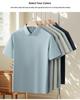 Cross-Border Mulberry Silk Linen Lapel Polo Shirt - Casual, Sun Protection, Anti-Pill, Ice Silk T-shirt for Couples.