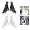 1Pair Breathable Sunscreen Sleeves Thin Chiffon Victorian Sleeve Arm Warmers  Costume Accessories