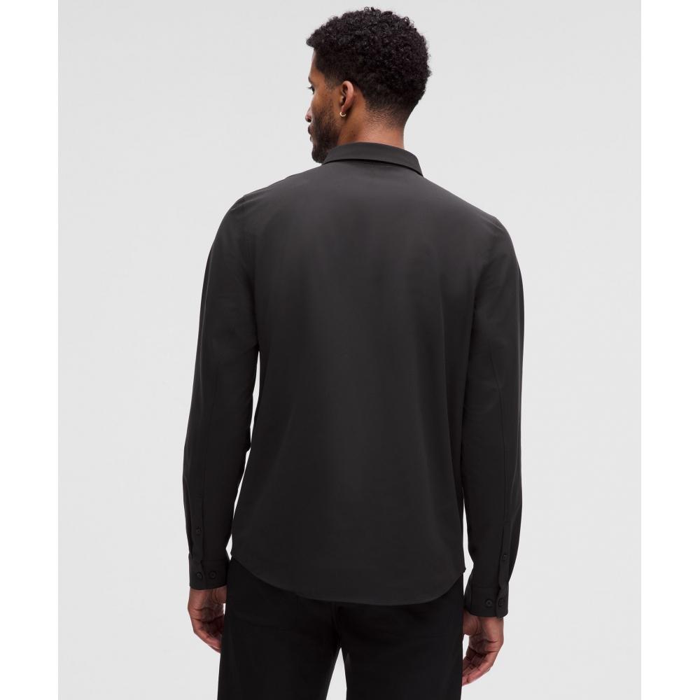 Lululemon New Venture Long Sleeve Shirt  Updated Classic Fit Black