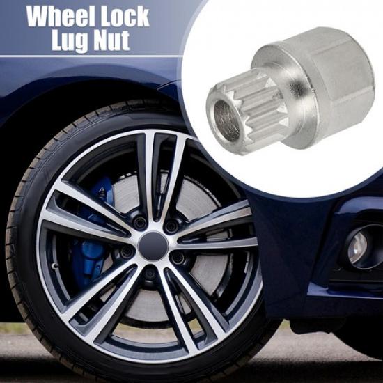 32/16PT Hollow Car Anti Theft Wheel Lock Lug Nut Screw Removal Key Steel for BMW