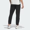 adidas Business Casual Knit Pants Solid Color Logo Knit Sports Pants Men Pants Black IZ1586