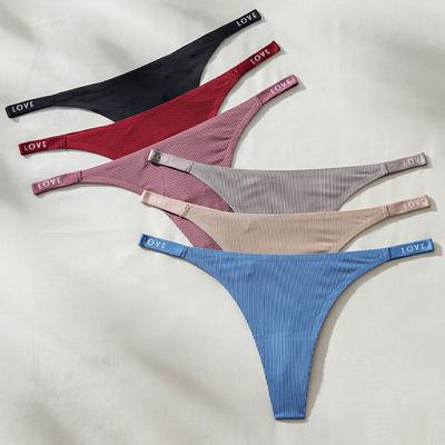 Sexy Slips für Damen, Baumwollhöschen, einfarbig, Tanga, Dessous, bequeme Unterwäsche, sexy Tanga-Unterwäsche