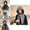 Knitted Hat And Scarf Set For Women Winter Warmth With Letter Design For Casual Wear