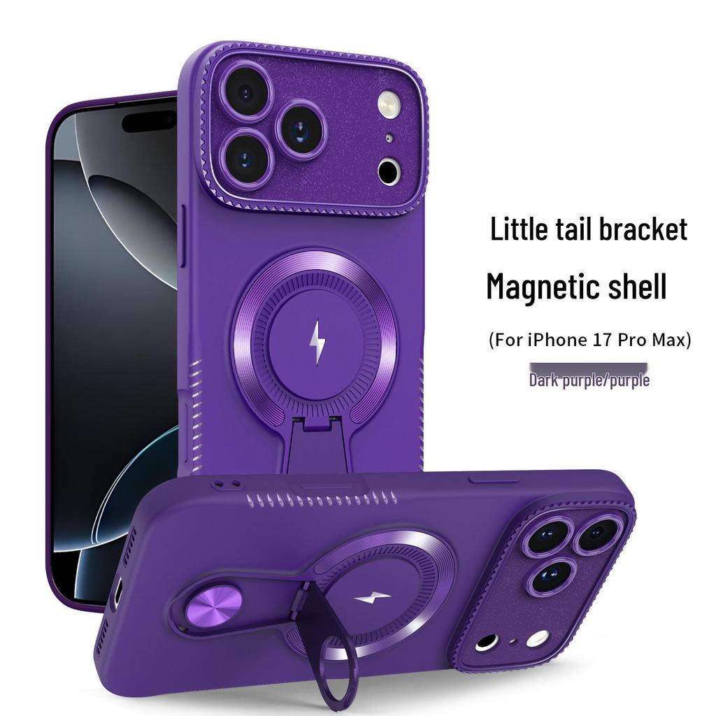 Little Tail Stand Magnetische Hülle für iPhone 17 Pro Max - Sturzsichere Softshell mit großem Fenster.