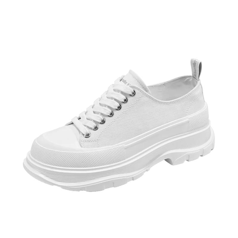 Neue Paaredition Lässige Sneaker Canvas Sommer Modisch Vielseitig Herren Damen Kleine Weiße Schuhe Atmungsaktive EVA-Sohle