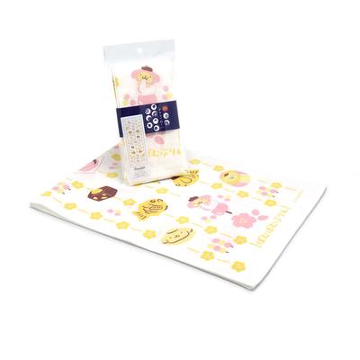 Towel Museum Tenugui Made In 34 X 90 Sanrio Pompompurin Japanese Sweets Towel, Japan, 100% Cotton, Approx. Cm, Design, Yellow, 28-2002120
