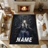 Like Warner Bros. Movies (4) Customize your name rug, office chair cushion, home bedroom living room gift.