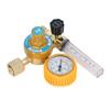 Argon Gas Regulator 0 To 3500psi Aluminum Alloy TIG Flow Meter Argon Gas Pressure Reducer