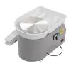 Pottery Wheel Machine Stepless Speed Change Removable Tray Low Noise 350W Grey Electric Pottery Wheel with Foot Pedal