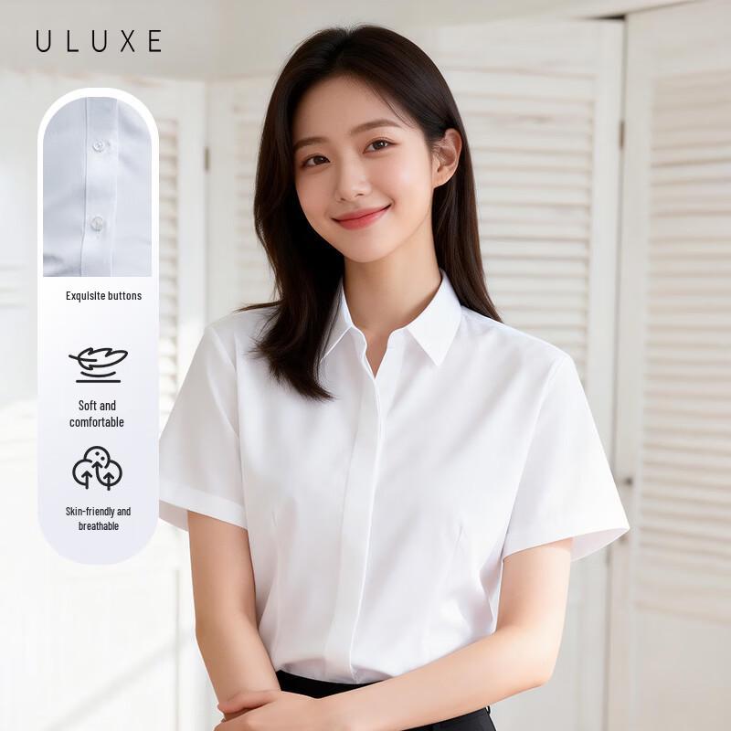 Yulixi Women s Short Sleeve Slim Fit Shirt 4XL