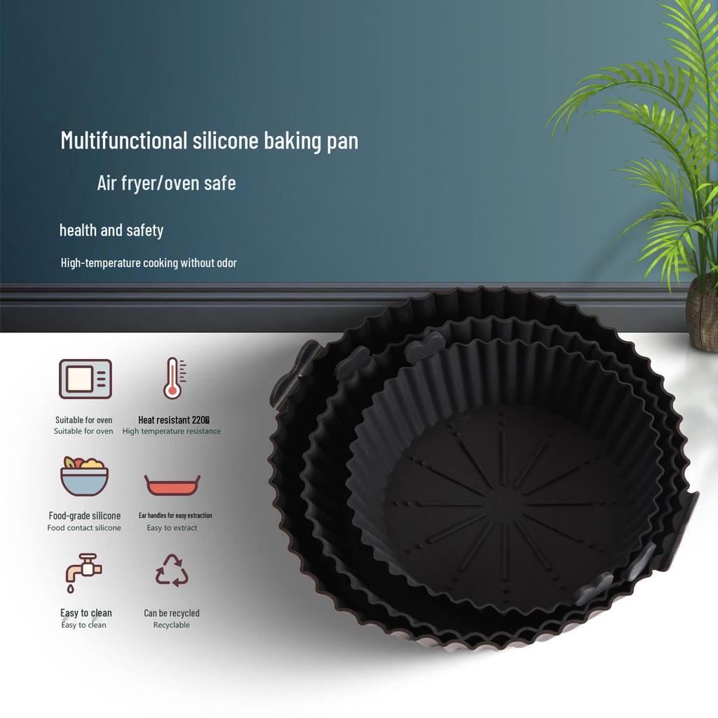 New Multifunctional Silicone Air Fryer Baking Tray