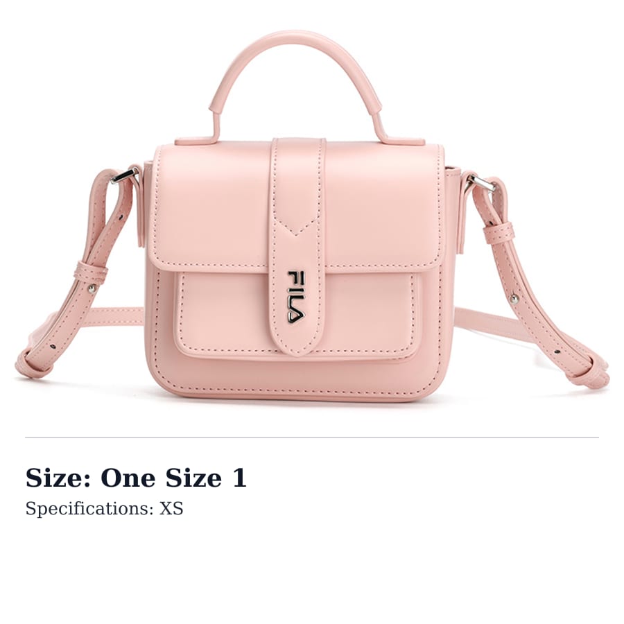 Fila Pu Shoulder Bag, Crossbody Bag, Handbag Regular Women's Pink F13W221161F-PK
