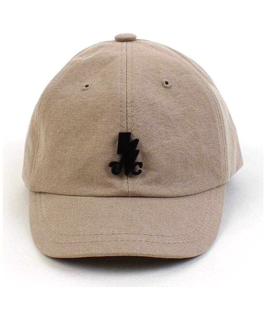 Beige Short Brim Ballcap