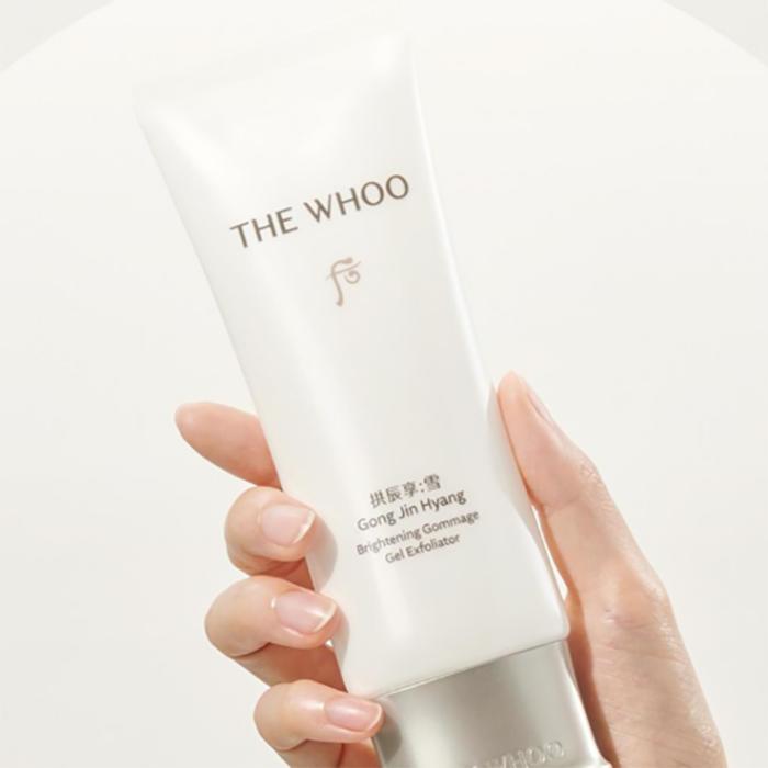 The history of whoo Gongjinhyang Seol Brightening Cleansing Gel – Radiance Exfoliating Gel with Anti-Darkness Complex, Pearl & Pomegranate, Korean